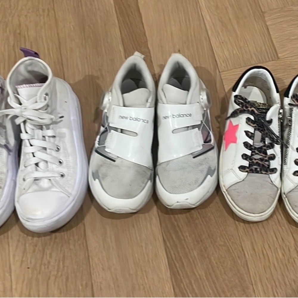 Converse, New Balance and Vintage Havana: THREE pairs of sneakers